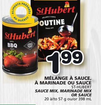Marches Tradition St-hubert sauce mix, marinade mix or sauce offer
