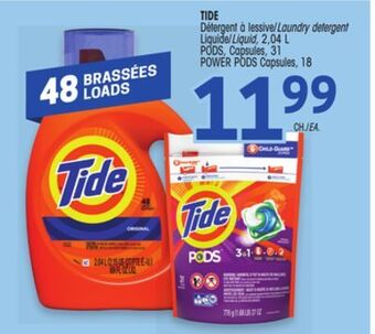 Uniprix Tide détergent à lessive/laundry detergent offer