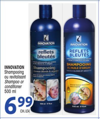 Uniprix Innovation shampooing ou revitalisant/shampoo or conditioner offer