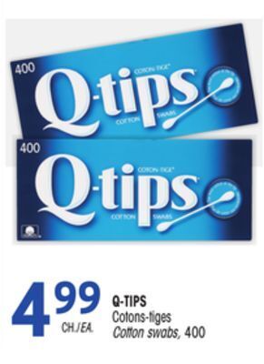 Uniprix Q-tips cotons-tiges/ cotton swabs offer