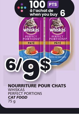 Marches Tradition Whiskas perfect portions cat food offer