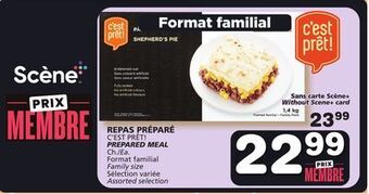 Marches Tradition Prepared meal offer