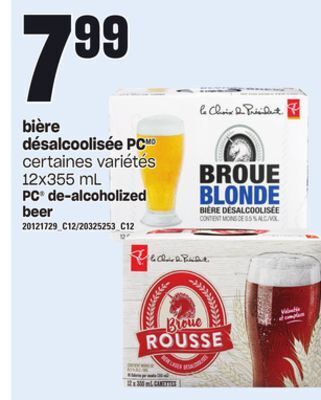 Provigo Bière désalcoolisée pc, 12x355 ml offer