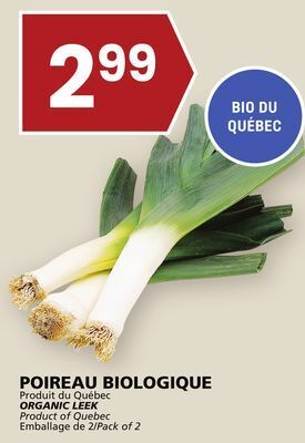 Rachelle-Bery Grocery Organic leek offer