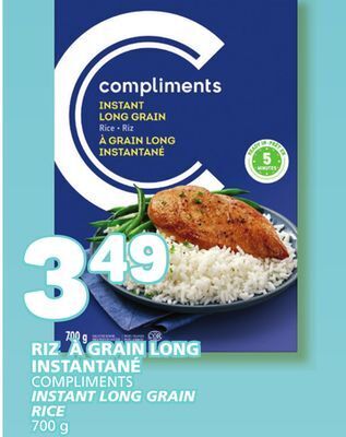 Marché Bonichoix Compliments instant long grain rice offer