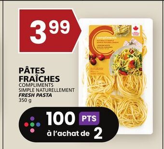 Rachelle-Bery Grocery Compliments simple naturellement fresh pasta offer