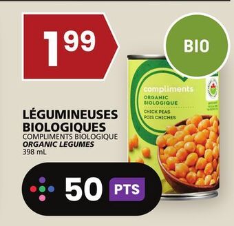 Rachelle-Bery Grocery Compliments organic legumes offer