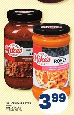 Marché Bonichoix Mikes pasta sauce offer