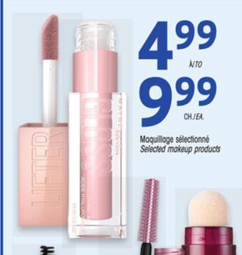 Uniprix Maybelline maquillage sélectionné/selected makeup products offer
