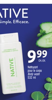 Uniprix Nettoyant pour le corps / body wash offer