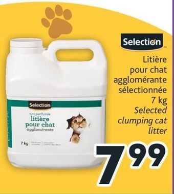 Brunet Selection litière pour chat agglomérante sélectionnée offer