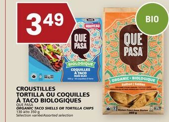 Rachelle-Bery Grocery Que pasa organic taco shells or tortilla chips offer