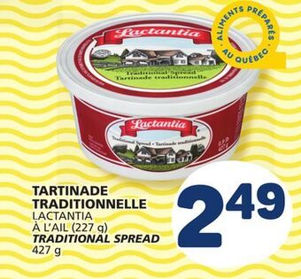 Marché Bonichoix Lactantia à l'ail (227 g) traditional spread 427 g offer