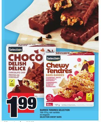 Super C Barres tendres selection | selection chewy bars offer