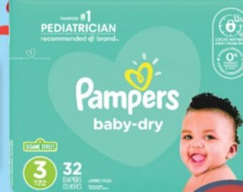 Jean Coutu Pampers selected diapers, wipes and training underwear offer
