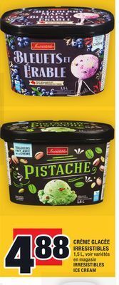 Super C Crème glacée irresistibles | irresistibles ice cream offer