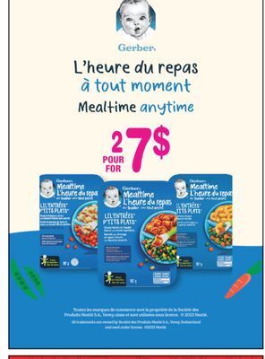 Jean Coutu Gerber offer