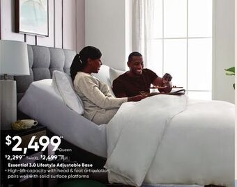 Dormez Vous Essential 3.0 lifestyle adjustable base offer