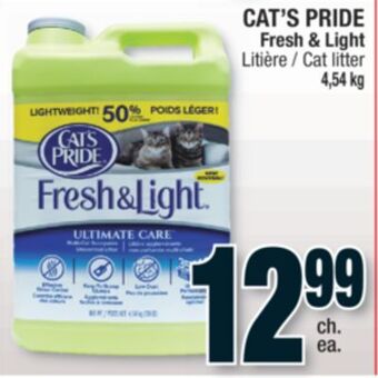 Jean Coutu Cat's pride fresh & light cat litter offer