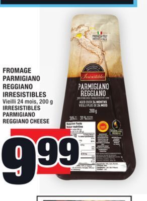 Super C Fromage parmigiano reggiano irresistibles | irresistibles parmigiano reggiano cheese offer