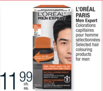 Jean Coutu L'oréal paris men expert selected hair colouring products for men offer