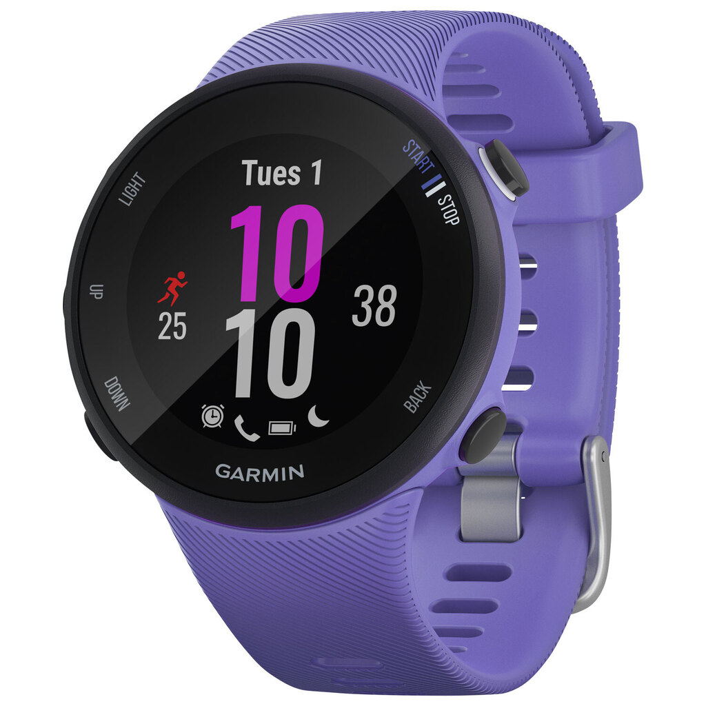 Best Buy Garmin forerunner 45s 39mm gps watch with heart rate monitor - large - iris offer