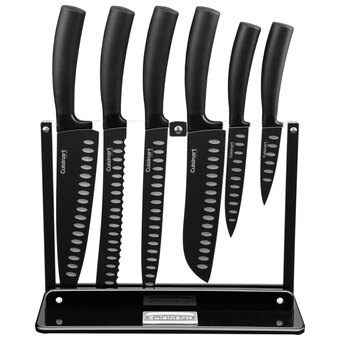 Best Buy Cuisinart nonstick edge 7-piece knife block set (nc-7pc) offer