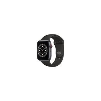 Best Buy Refurbished (good) - apple watch series 6 (gps + cellular) 44mm space grey aluminum case with black sport band offer