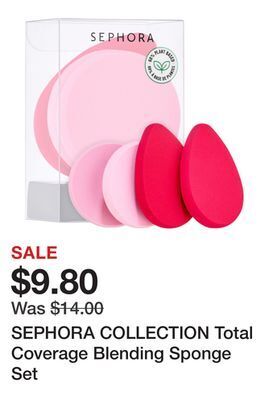 Sephora Sephora collection total coverage blending sponge set offer