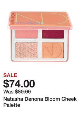 Sephora Natasha denona bloom cheek palette offer