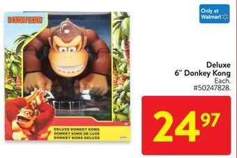 Walmart Deluxe 6 donkey kong offer