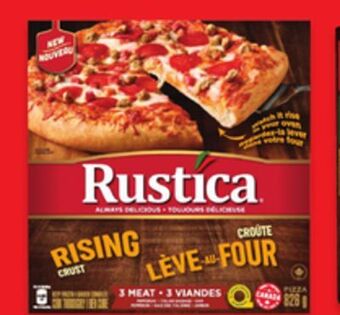 Walmart Rustica rising crust pizza offer