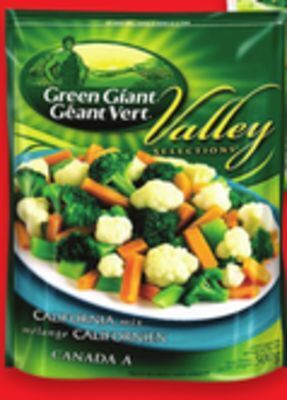 Walmart Green giant frozen vegetables offer