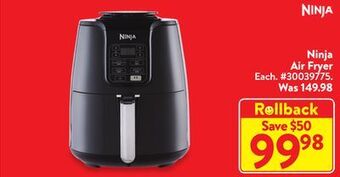 Walmart Ninja air fryer offer