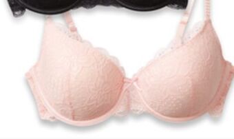 Walmart Ladies' george lace t-shirt bra offer
