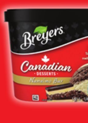 Walmart Breyers canadian desserts tubs offer