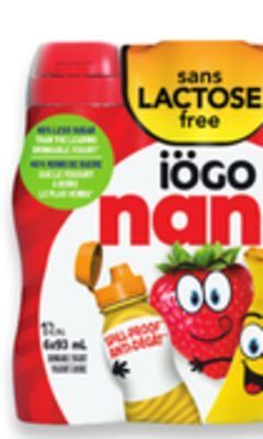 Walmart Iögo nanö drinkable yogurt offer