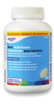 Walmart Equate men's multivitamins offer