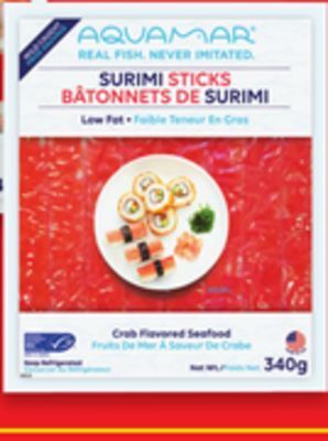 Walmart Aquamar surimi sticks offer