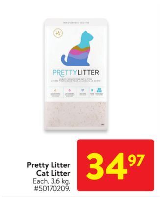 Walmart Pretty litter cat litter offer