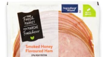 Walmart Your fresh market smoked honey flavoured ham or montreal style smoked meat offer