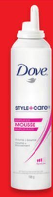 Walmart Dove or dove men+care shampoo or dove styling products offer