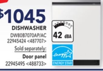 Lowe's Samsung dishwasher offer