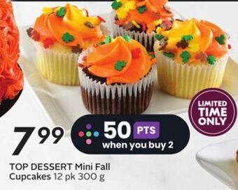Sobeys Mini fall cupcakes offer