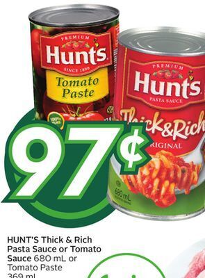 Sobeys Thick & rich pasta sauce offer