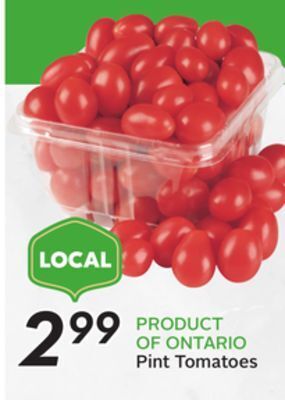 Sobeys Pint tomatoes offer