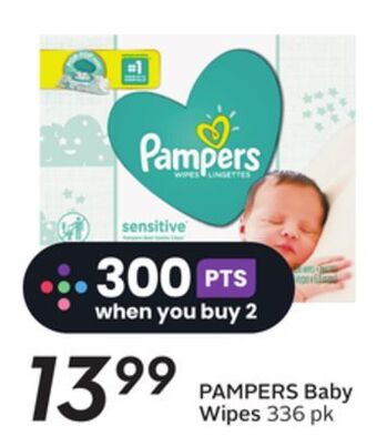 Sobeys Baby wipes offer