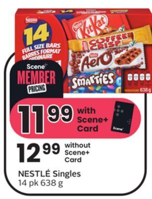 Sobeys Singles offer