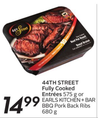 Sobeys 44th street fully cooked entrées offer