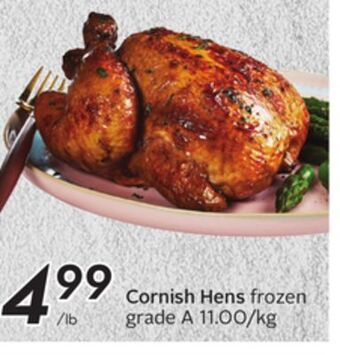 Sobeys Cornish hens offer